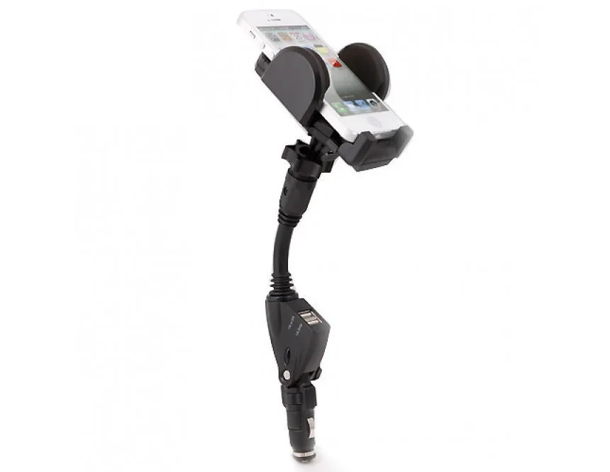 Car Charger Holder Power Mount 2.1 Blackholder cdcharger