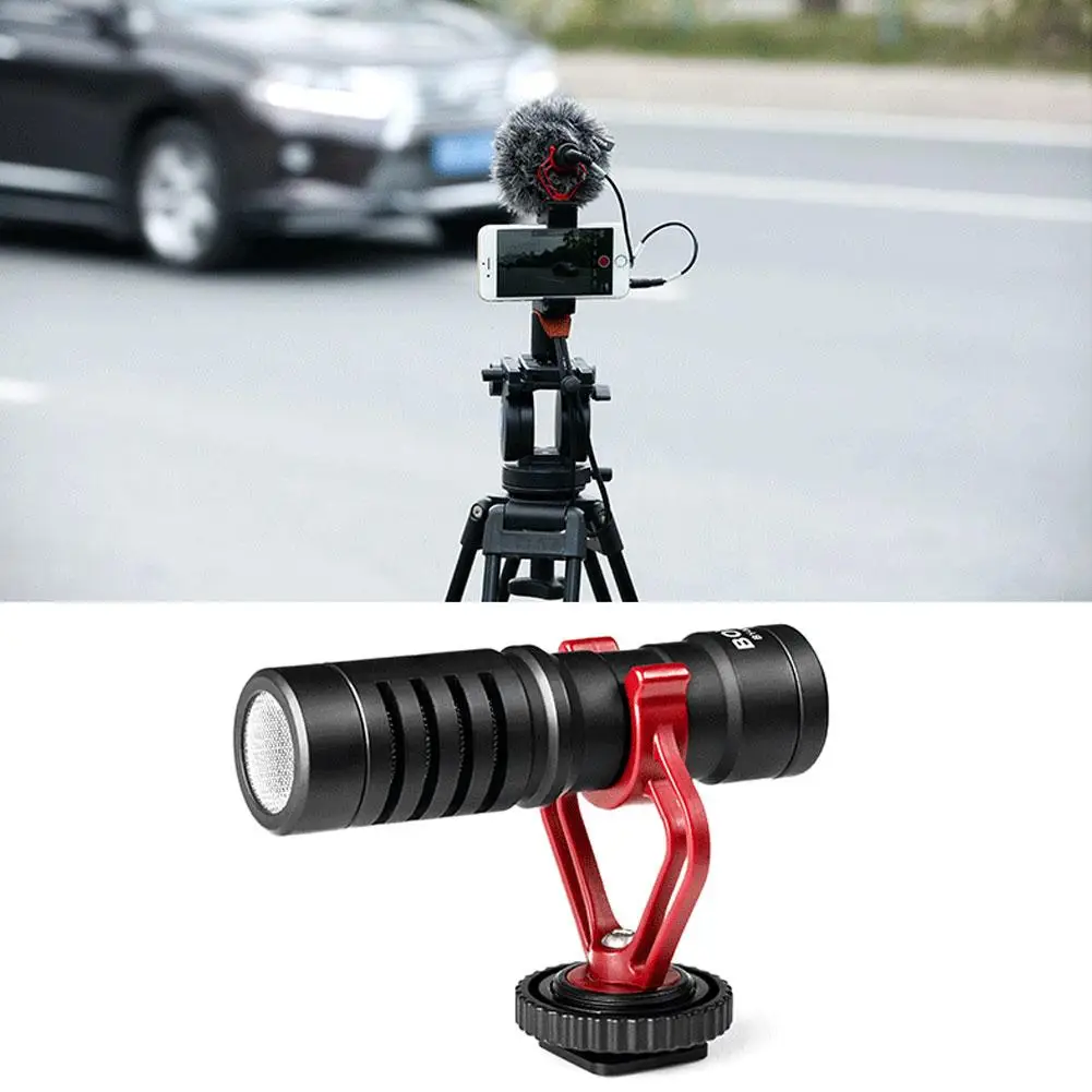 

Professional Live Stream Recording Smartphone Camera Mini Wind-Proof Microphone
