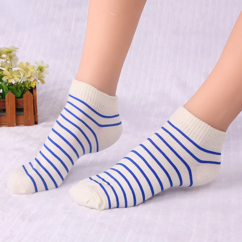 Fashion Korean Socks Classic striped socks women's cotton socks girls 5