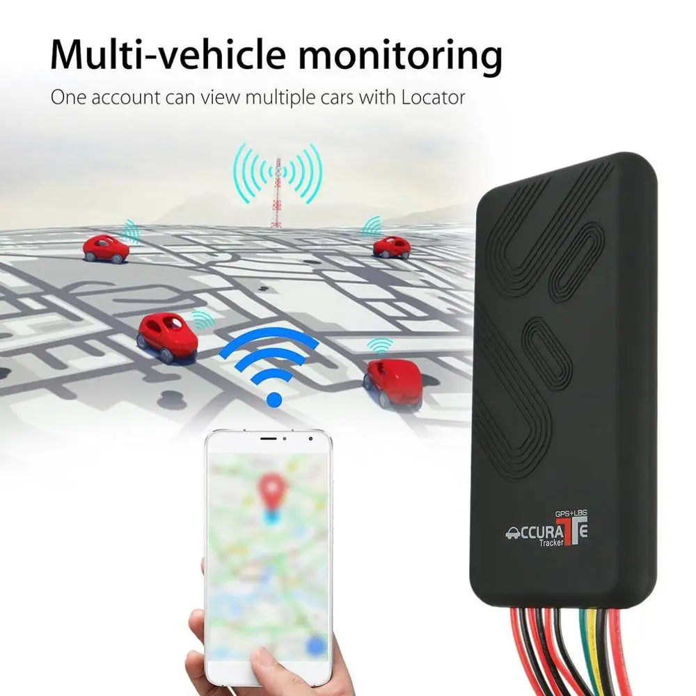 GT06 GSM/GPRS/gps/LBS gps трекер в реальном времени GSM GPRS устройство слежения для автомобиля мотоцикла велосипеда