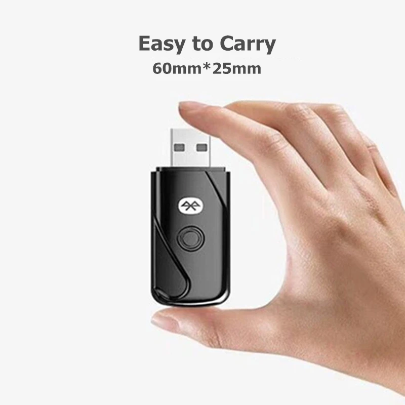 USB Bluetooth адаптер V4.2 беспроводной bluetooth Dongles с переключателем музыкальный звуковой