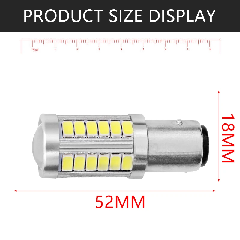 1 шт. автомобильный светильник сигнальная лампа 1156 1157 BA15s P21W P21W5W светодиодный поворотного тормоза светильник задний фонарь 33SMD 5730 светодиодный авто задние лампы обратной r5w