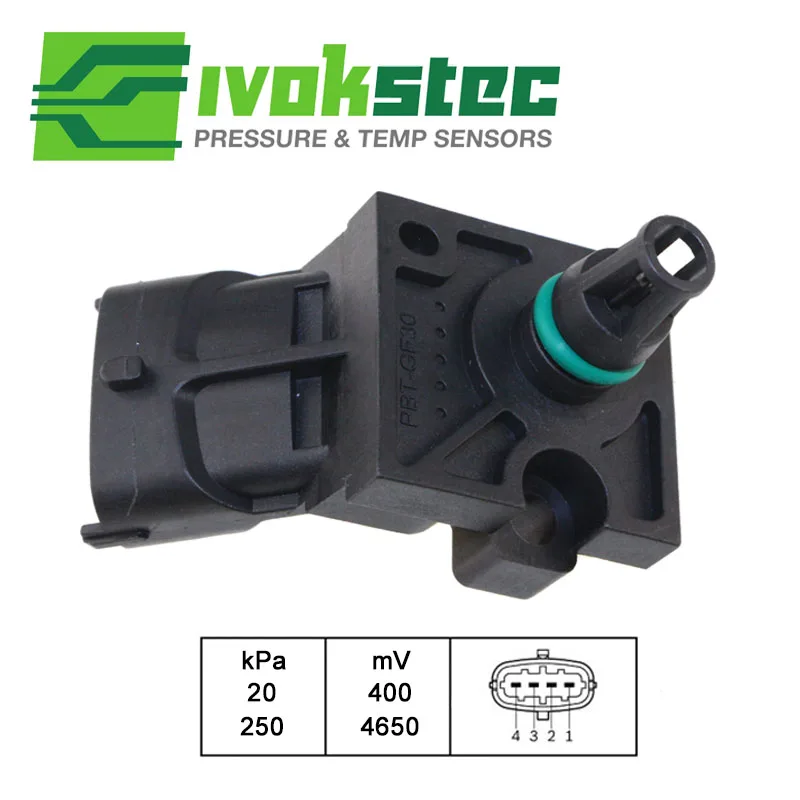 High Quality 2.5BAR Intake Air Turbocharger Turbo Boost Pressure MAP