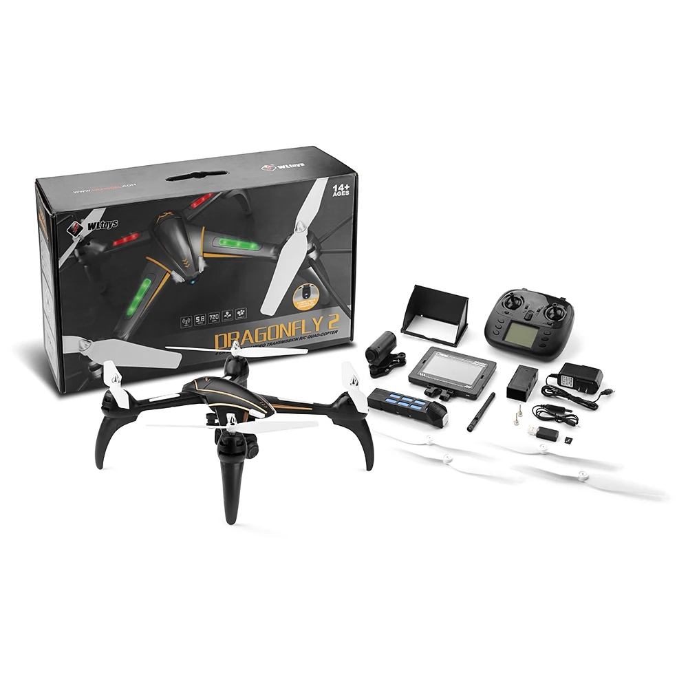 New WLtoys Q393E RC Drone RTF WiFi FPV 2MP Camera / Headless Mode Air Press Altitude Hold Remote Control Quadcopter Kids Toys|drone wifi fpv|drone
