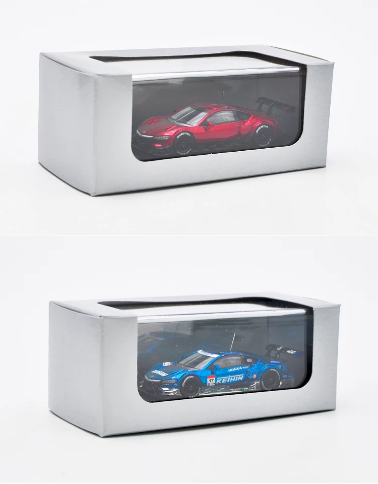 3 цвета оригинальные, фабричные, по цене производителя, 1: 64 Honda NSX CONCEPT-GT GT500 брелок для автомобильных ключей, игрушки для детей литья под давлением модель автомобиля подарок на день рождения