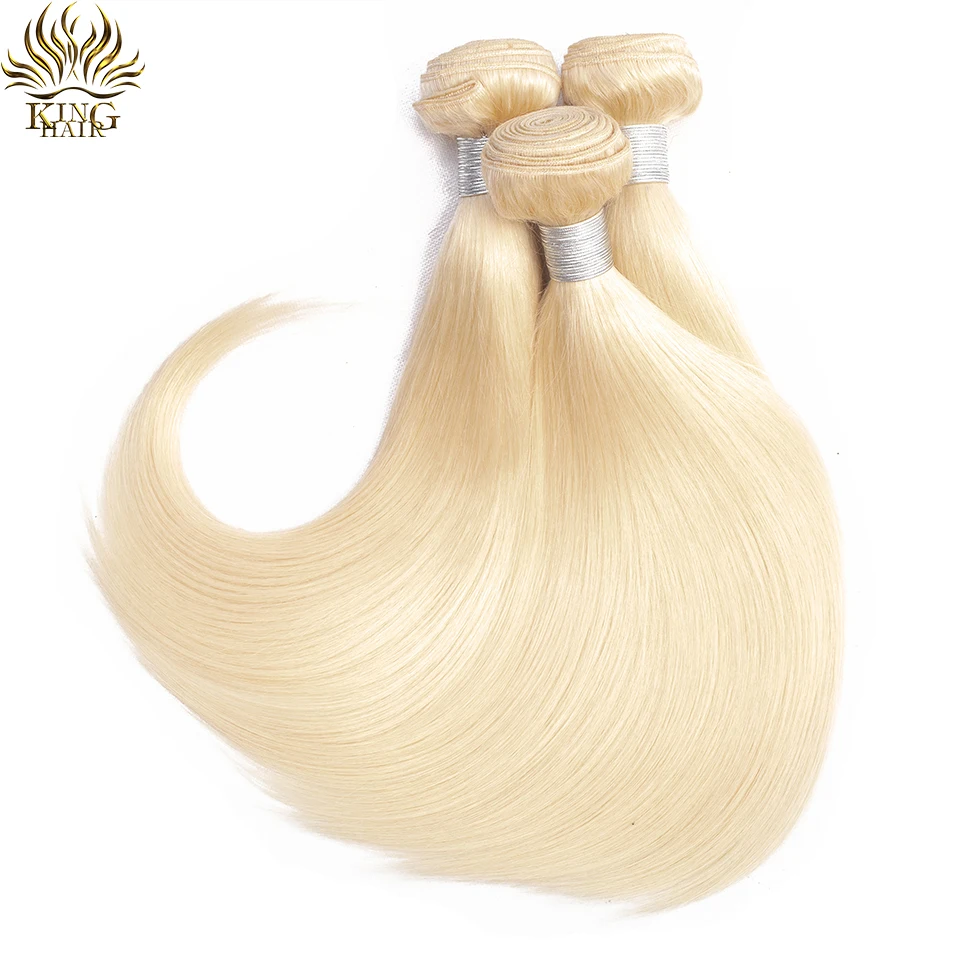 King Hair Brazilian Hair Weave Bundles 613 Blonde Bundles With Closure Remy Straight Human Hair Bundles With Closure King Hair Brazilian Hair Weave Bundles 613 Blonde Bundles With Closure Remy Straight Human Hair Bundles With Closure