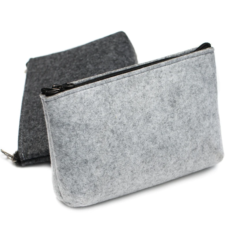 Bolsa de almacenamiento de Banco de energía con cremallera de moda Mini bolsa de fieltro para datos Cable ratón Organizador de viaje Gadget electrónico bolsas organizadoras Bolsa de almacenamiento de Banco de energía con cremallera de moda Mini bolsa de fieltro para datos Cable ratón Organizador de viaje Gadget electrónico bolsas organizadoras