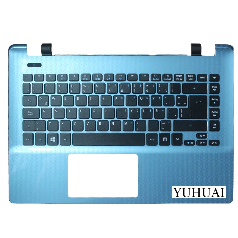 

New Latin Keyboard For Acer Aspire E14 E5-411 E5-411G E5-421G E5-471 LA Laptop Keyboard with Palmrest cover AEZQ0L01010