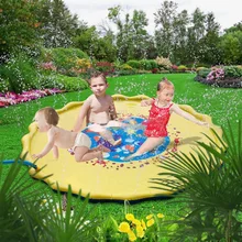 Надувной водяной спрей игровой коврик посыпать всплеск коврик для детей лето открытый задний двор 19ing