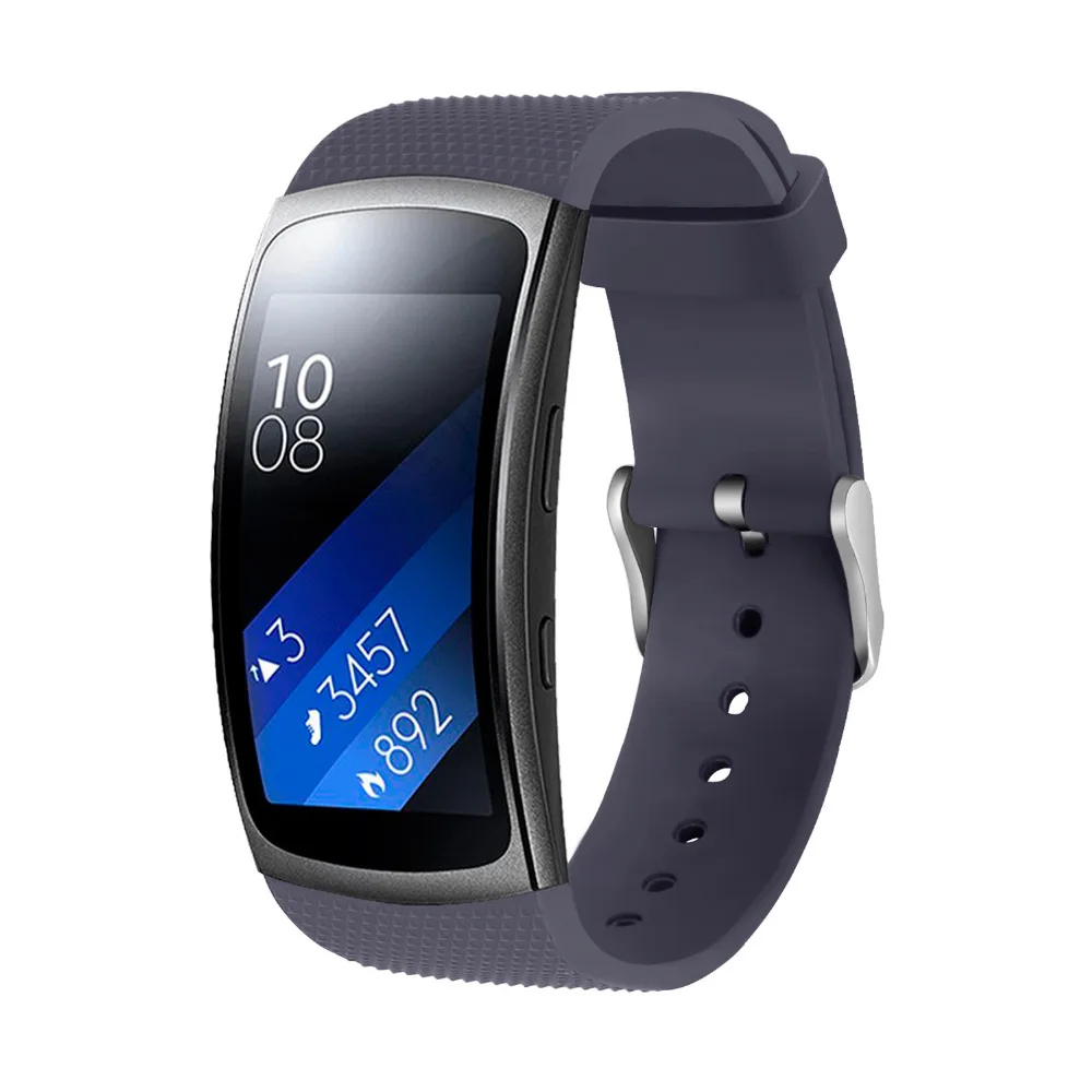 Ремешок силиконовый для Samsung Gear Fit2/fit 2 Pro R360 R365 R366|replacement watch strap|watch strapsmart strap |