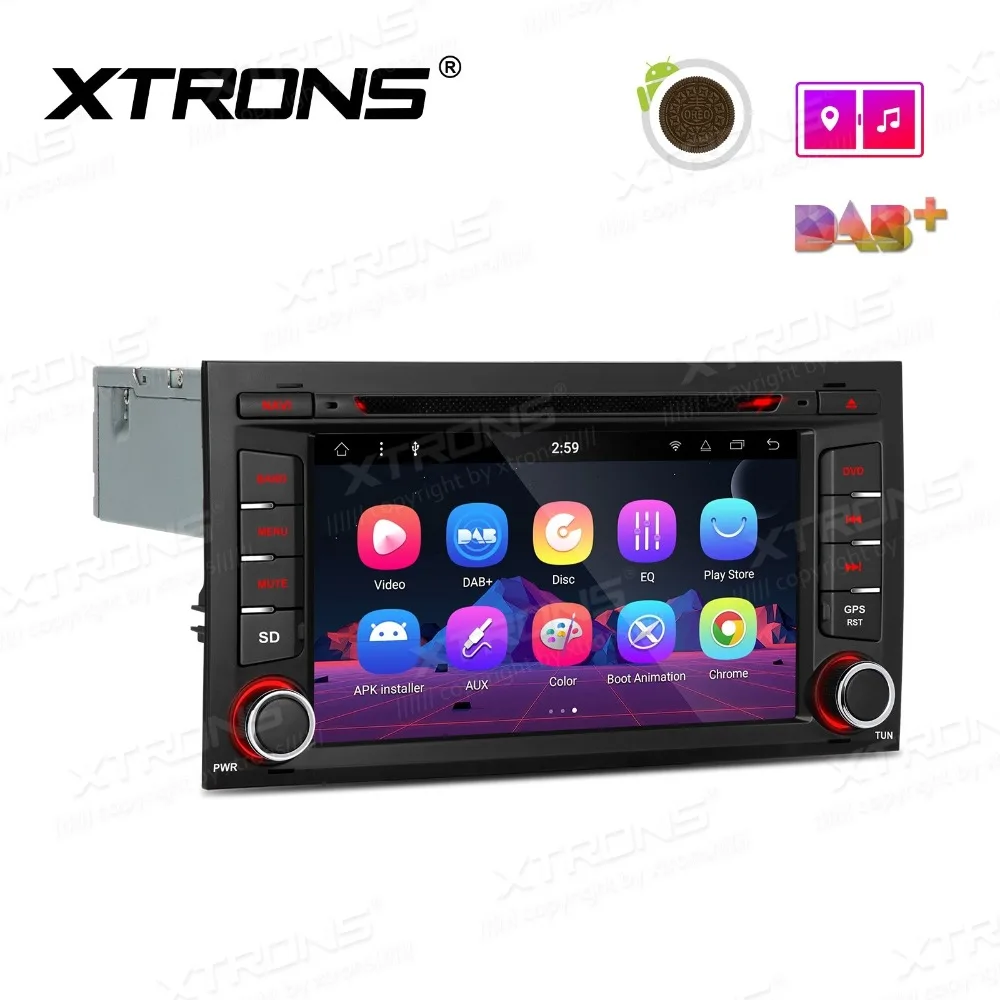 Автомобильный мультимедийный DVD плеер Oreo 7 дюймов Android 8 1 GPS радио для Seat Leon 2013 2014 2015