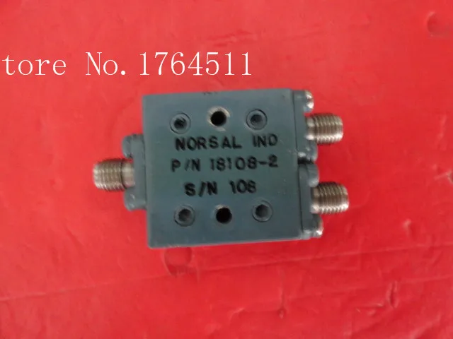 

[BELLA] NORSAL 18108-2 5.5-13GHz RF coaxial power divider SMA a two
