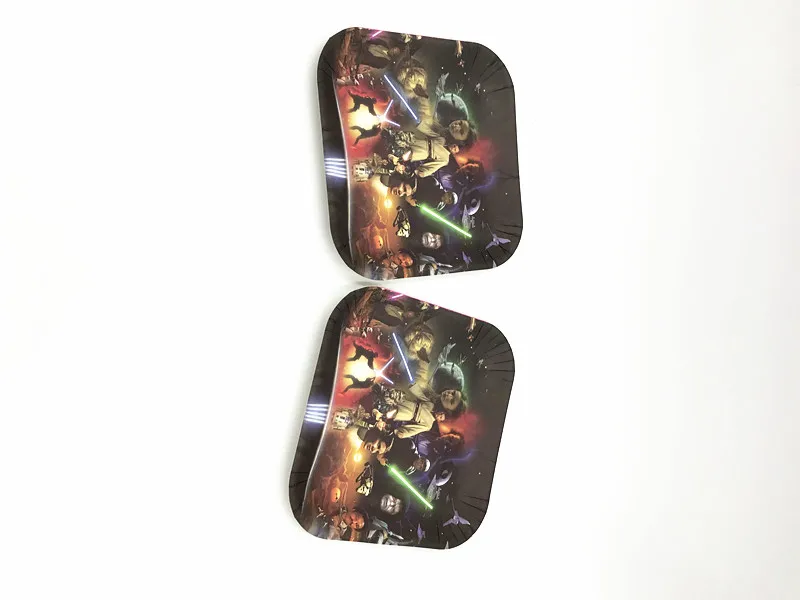 

10PCS/LOT STAR WARS PLATE PARTY SUPPLIES STAR WARS BABY SHOWER PARTY DECORATION STAR WARS DISHES PAPER PLATES
