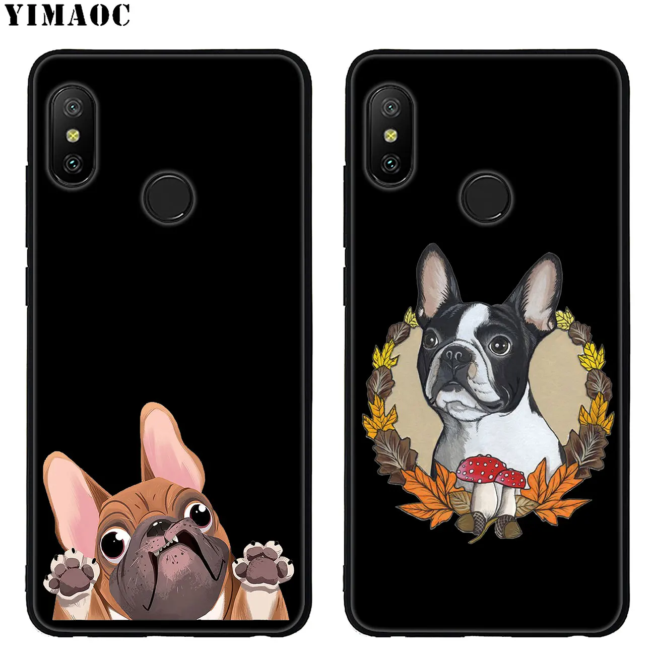 Мягкий силиконовый чехол YIMAOC для телефона Xiaomi Redmi K30 K20 Note 8 8T 7 5 6 Pro Mi|Бамперы| |