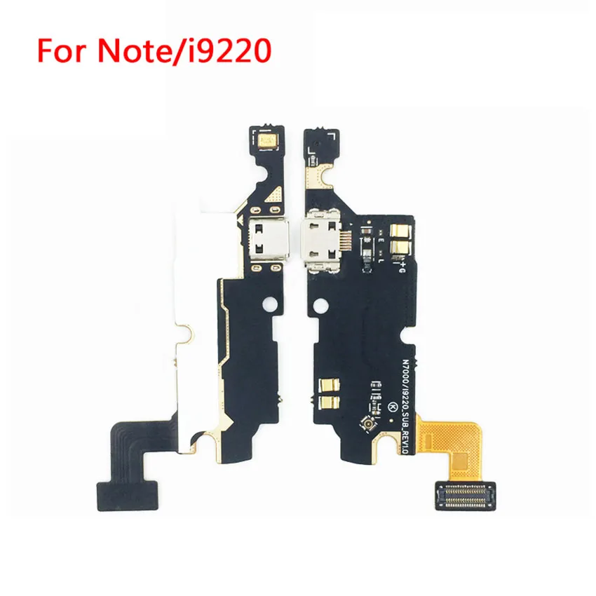 100% Tested High Quality USB Charger Charging Dock Port Flex Cable For Samsung Galaxy Note N7000 I9220 | Мобильные телефоны и