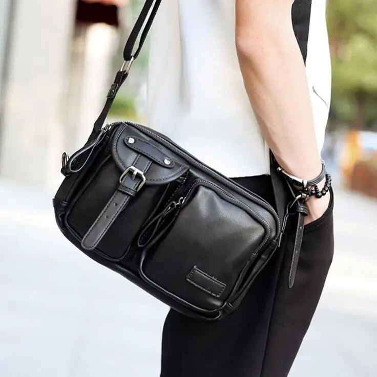 bag again 030617 new hot man handbag male Satchels flap |