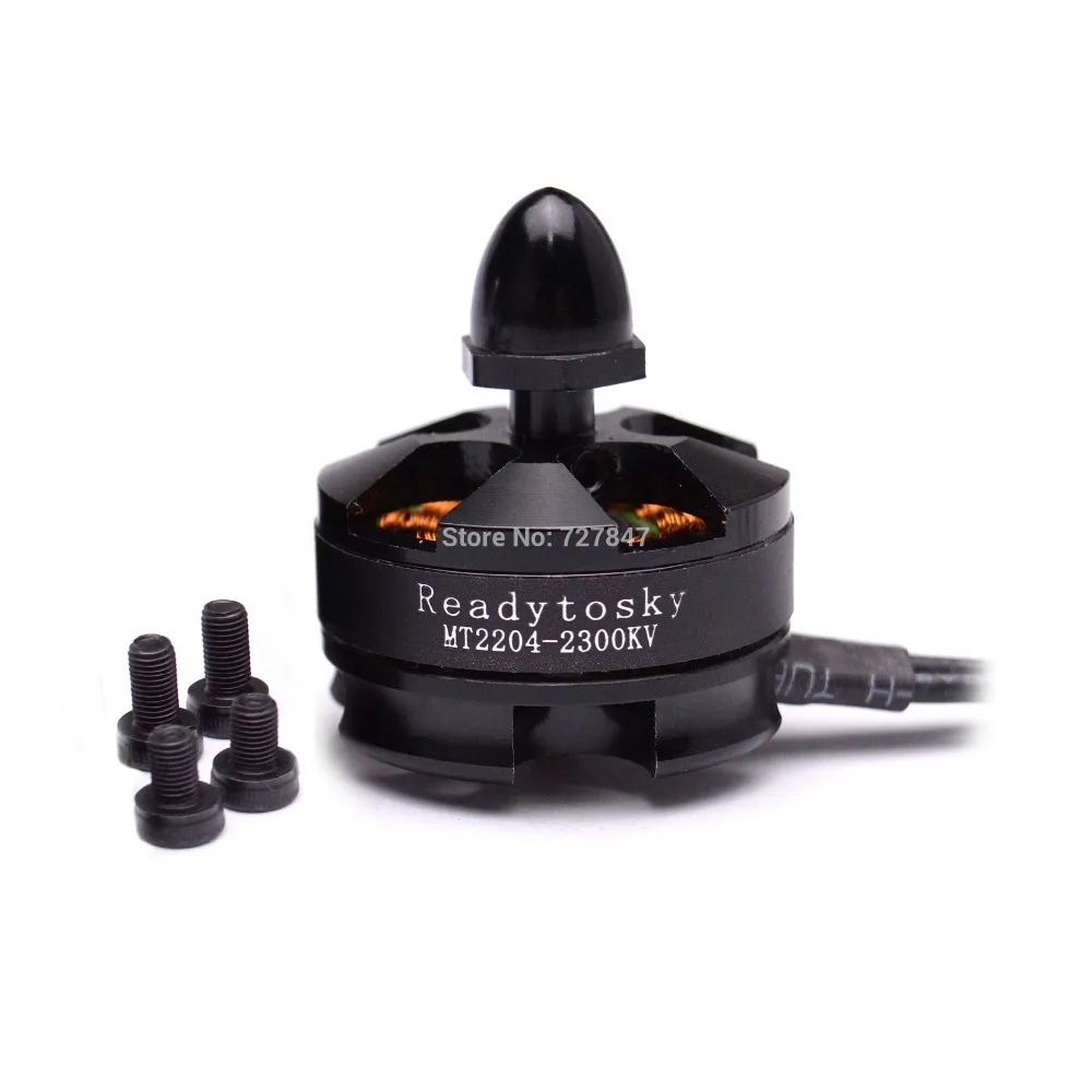 4 x MT2204 2204 2300KV бесщеточный двигатель + BLHeli / Simonk 12A ESC 2x5045 Prop для квадрокоптеров QAV250