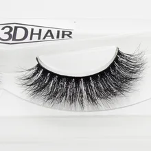 Visofree 3D норковые ресницы верхние ресницы реальный полоска норковых ресниц ручной работы пересечения Норковое наращивание ресниц A06