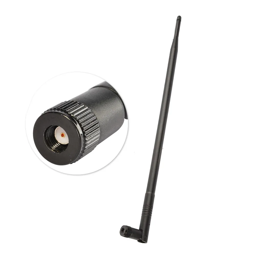 8우드 2.4GHz 5GHz 듀얼 밴드 12dBi 전방향 안테나 802.11n/b/g RP-SMA 남성 커넥터 + 35cm U.FL 미니 2팩
