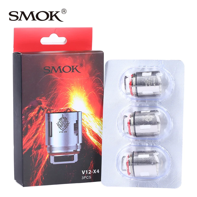 Электронных сигарет SMOK TFV12 сменная катушка V12-T12 T6 X4 Q4 T14 ядро для Tank Atomizer катушки с