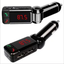 Автомобильный MP3 аудио плеер Bluetooth FM передатчик беспроводной fm-модулятор автомобильный комплект свободный Ручной ЖК Дисплей USB Зарядное устройство для всех мобильных телефонов
