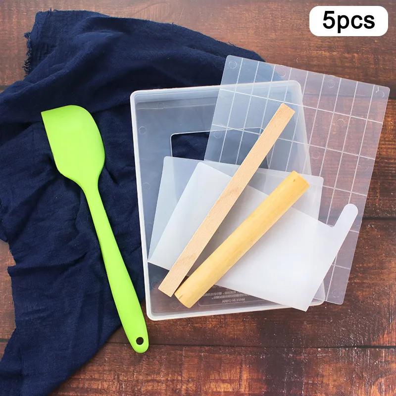 5pcs Горячая DIY конфеты изготовление пресс-форм прозрачный сахар делая набор конфеты из нуги ручной работы инструмент LFD - Цвет: 5pcs