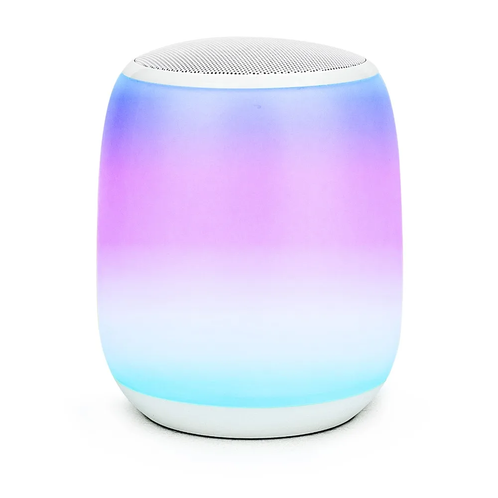 Q5 Portable Outdoor Bluetooth Stereo Speaker lamp LED Smart Night Light Bedside Lamp RGB White Touch RGB decorative led lights