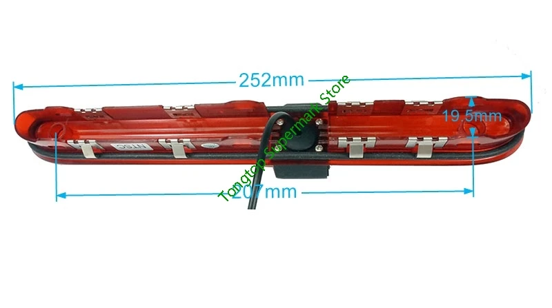 Водонепроницаемый CCD 12IR светодиодный автомобильный тормозной светильник ночного видения камера заднего вида для peugeot Expert Citroen Dispatch Toyota Proace