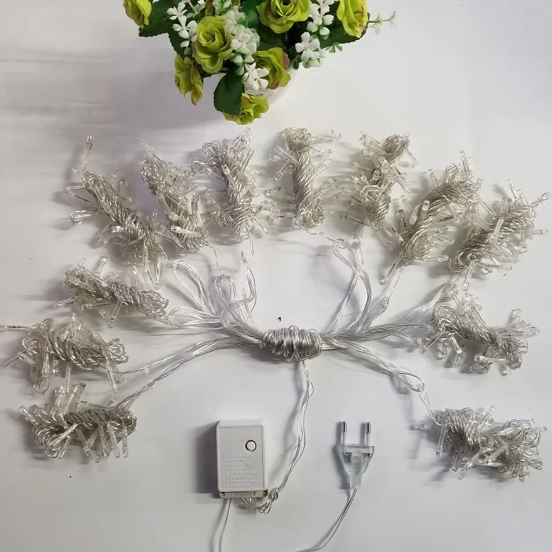 4,5 M * 3 M cadena 300 Led guirnalda árbol de Navidad de la boda de hadas de luz Luce Jardín de la casa de vacaciones al aire libre decoración 8 modo 4,5 M * 3 M cadena 300 Led guirnalda árbol de Navidad de la boda de hadas de luz Luce Jardín de la casa de vacaciones al aire libre decoración 8 modo