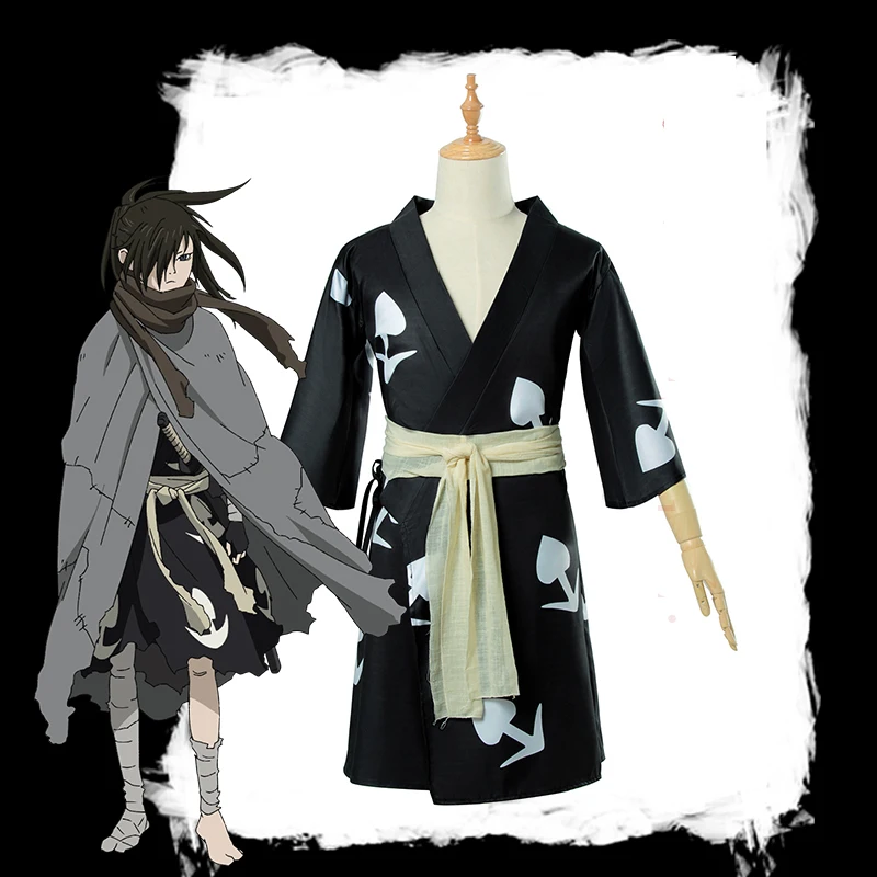 Костюм для косплея Cosroad аниме Dororo Hyakkimaru костюм Хэллоуина|Костюмы аниме| |