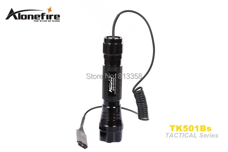 AloneFire TK501Bs тактическая серия CREE XM-L2 светодиодный 1/3/5 Режим профессиональный фонарик факел свет-2