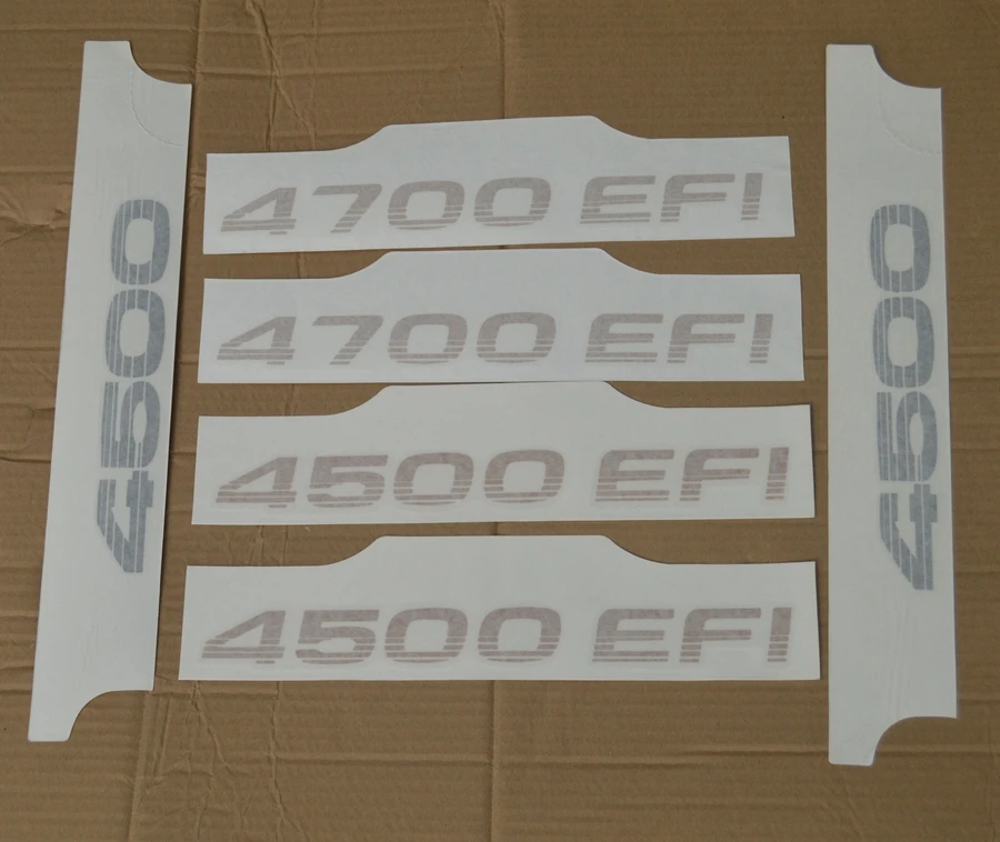 Наклейка на кузов автомобиля эмблема для Toyota Land Cruiser FJ80 FJ100 LC80 LC100 4500EFI 4700EFI аксессуары 2 цвета