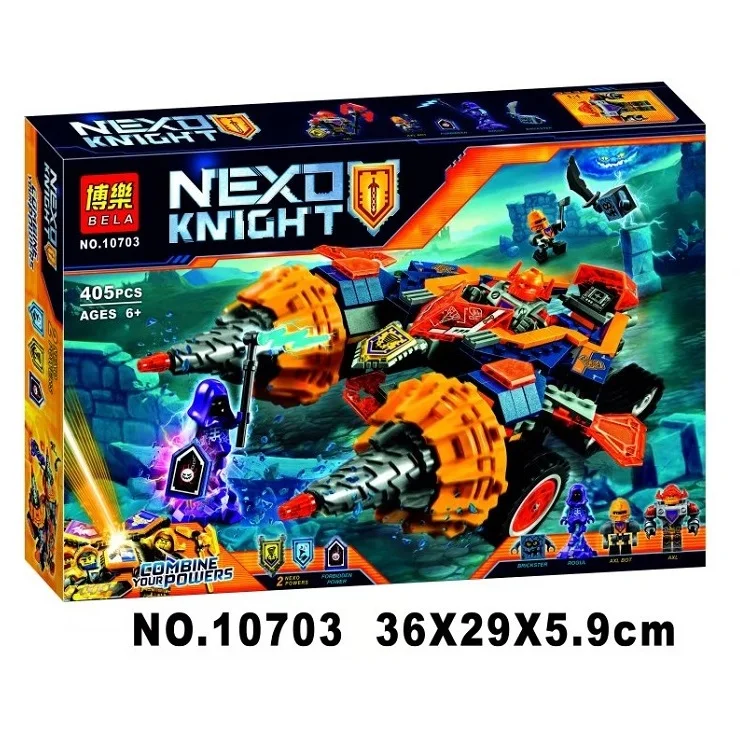 

10703 Axl's Rumble Maker Building Blocks Toys For Children Figures Compatible 405Pcs