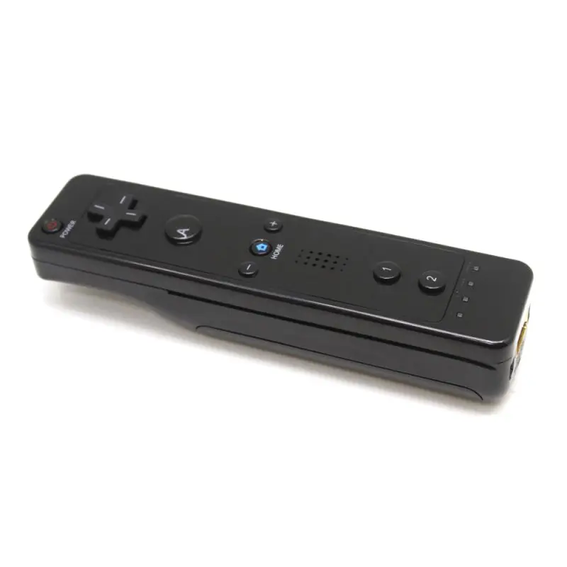 Лучший пакет для пульта Wii и консоли Nunchuck (черный) джойстик Бесплатная
