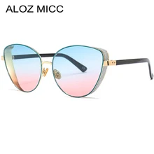 ALOZ MICC, женские солнцезащитные очки, модные, кошачий глаз, солнцезащитные очки для женщин, фирменный дизайн, высокое качество, солнцезащитные очки для женщин, UV400, Q604
