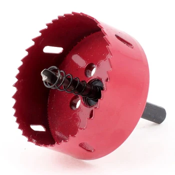 

LIXF HOT Twist Drill Bit Bimetal Hole Saw with 70mm Diameter and 10mm e Shank