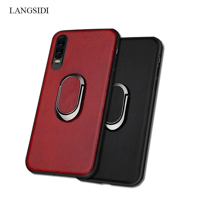 

For HUAWEI p30Pro Multifunction Shock resistance foothold phone case for huawei p20 pro case fashion Solid color protective case