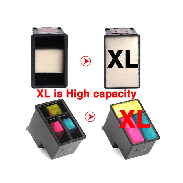 HPプリンター用インクカートリッジ74,hp 75,HP 74xl,75xl,フォトセンサーc4280,c4342,c4344と互換性があります  AliExpress