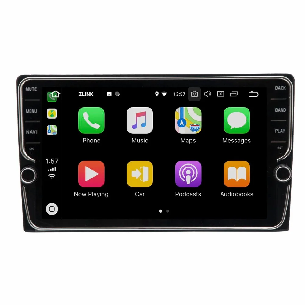 Sale 9 inch Android 8.1 4G+64G Octa Core Car DVD GPS Navigation For KIA Forte 2018 Audio Player 1 din 2