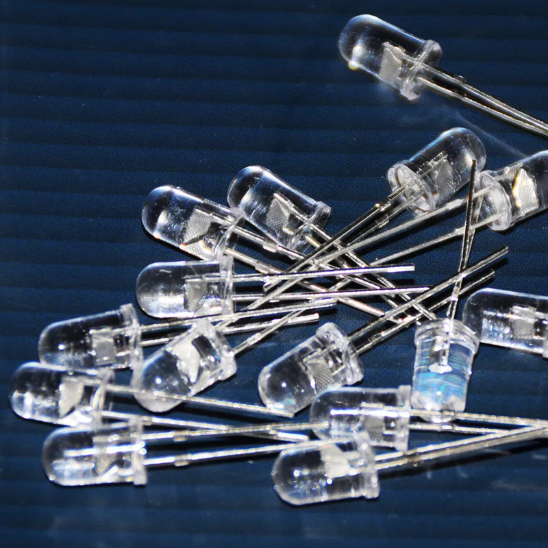 Светодиодный нефритово зеленый светильник 100 шт. 5 мм|5mm led diode|led diodelight emitting diode |