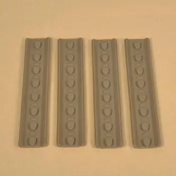 

Keymod Handguard AR15 Soft Rubber Rail Covers Gun Non-slip Accessories Tactical Hand Protecter