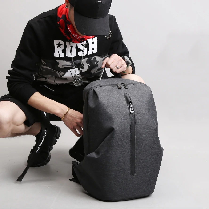 

Fashion Student Backpack Laptop Bag Men's Travel 2018 Multifunction Rucksack Waterproof Oxford Computer Backpacks for Teenager