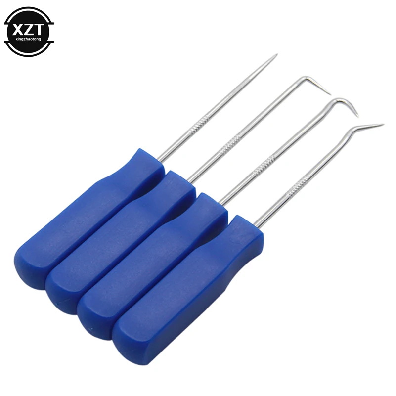 4Pcs/set Car Pick and Hook Set Automotive O Ring Oil Seal Gasket Puller Remover Craft Hand Tool