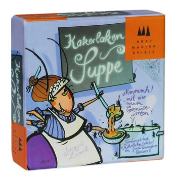 

Cockroach Suppe Board Game 2-6 Players to Play Family/Party/Friends Funny Party Game Send English Instructions to Email