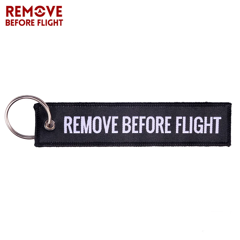 black remove before flight
