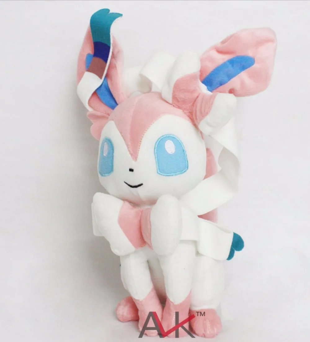 12 см 30 аниме Eevee плюшевые игрушки милые Sylveon куклы набивные Игрушки для девочек