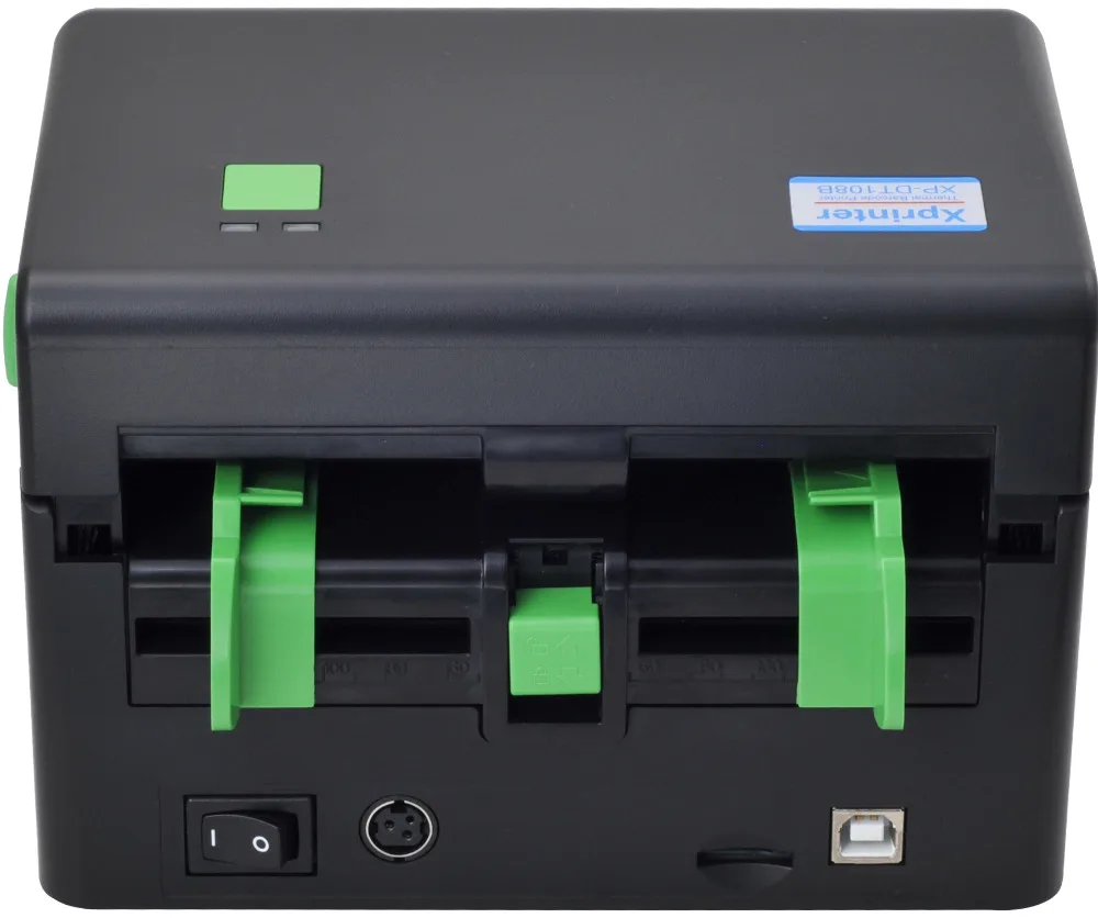 معلما طابعة حرارية مع جودة عالية 108 مللي متر 4 بوصة التسمية الحرارية طابعة باركود USB ميناء MHT-DT108B