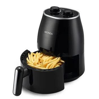 

1230W 1.5L Mini Air Fryer Oil Smoke-free Electric Deep Fryer Full-automatic French Fries Frying Machine Intelligent Oven