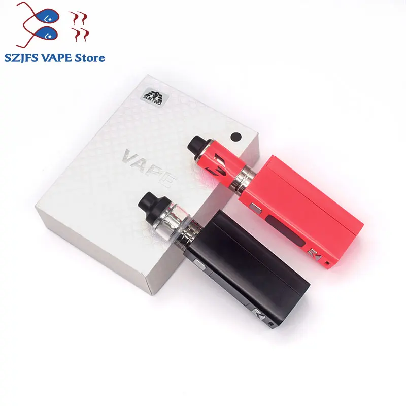 

sub two100W Vape Kit build in 18650 battery box mod with 2.5ml 0.5ohm tank electronic cigarette kit Vaper Vape Pen Vaporizer