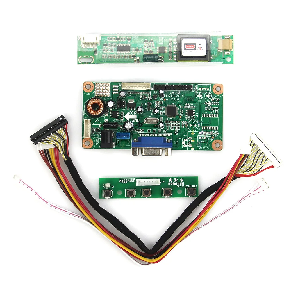 

VGA For LP154W01-A3 LTN154X3-L01 LCD/LED Control Driver Board 1280x800 LVDS Monitor Reuse Laptop